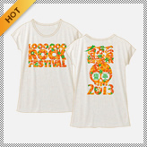 【御紋ドクロ】ワンピースT（オーロラヘザー）